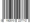 Barcode Image for UPC code 0192810227712