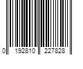 Barcode Image for UPC code 0192810227828