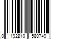 Barcode Image for UPC code 0192810580749