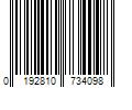 Barcode Image for UPC code 0192810734098