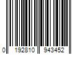 Barcode Image for UPC code 0192810943452