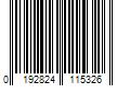 Barcode Image for UPC code 0192824115326