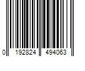 Barcode Image for UPC code 0192824494063