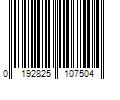 Barcode Image for UPC code 0192825107504