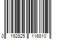 Barcode Image for UPC code 0192825116810