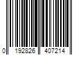 Barcode Image for UPC code 0192826407214