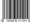 Barcode Image for UPC code 0192826411204