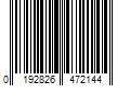 Barcode Image for UPC code 0192826472144