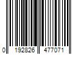 Barcode Image for UPC code 0192826477071