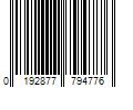 Barcode Image for UPC code 0192877794776