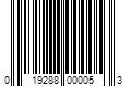 Barcode Image for UPC code 019288000053