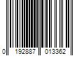 Barcode Image for UPC code 0192887013362