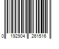 Barcode Image for UPC code 0192904261516