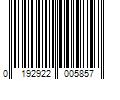 Barcode Image for UPC code 0192922005857