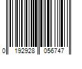 Barcode Image for UPC code 0192928056747