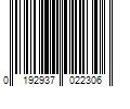 Barcode Image for UPC code 0192937022306