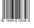 Barcode Image for UPC code 0192964026346