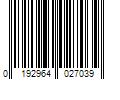 Barcode Image for UPC code 0192964027039