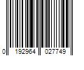 Barcode Image for UPC code 0192964027749