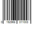 Barcode Image for UPC code 0192968011003