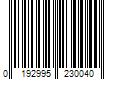 Barcode Image for UPC code 0192995230040. Product Name: Wish Jakks Wishing Star Necklace - Multi Color