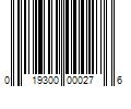 Barcode Image for UPC code 019300000276