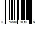 Barcode Image for UPC code 019300000498