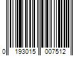 Barcode Image for UPC code 0193015007512