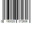 Barcode Image for UPC code 0193028072606