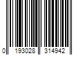 Barcode Image for UPC code 0193028314942