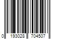 Barcode Image for UPC code 0193028704507