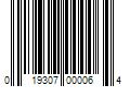 Barcode Image for UPC code 019307000064