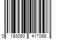 Barcode Image for UPC code 0193093417098