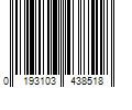 Barcode Image for UPC code 0193103438518