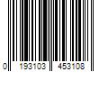 Barcode Image for UPC code 0193103453108