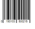 Barcode Image for UPC code 0193103500215