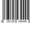 Barcode Image for UPC code 0193105439445