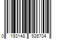 Barcode Image for UPC code 0193148926704