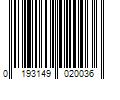 Barcode Image for UPC code 0193149020036