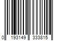 Barcode Image for UPC code 0193149333815