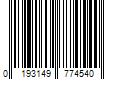 Barcode Image for UPC code 0193149774540