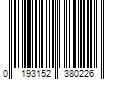 Barcode Image for UPC code 0193152380226