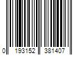 Barcode Image for UPC code 0193152381407