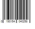 Barcode Image for UPC code 0193154040258