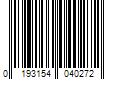 Barcode Image for UPC code 0193154040272