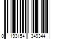 Barcode Image for UPC code 0193154349344