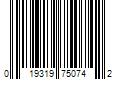 Barcode Image for UPC code 019319750742