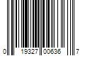 Barcode Image for UPC code 019327006367