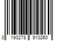 Barcode Image for UPC code 0193278910260