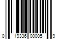 Barcode Image for UPC code 019336000059